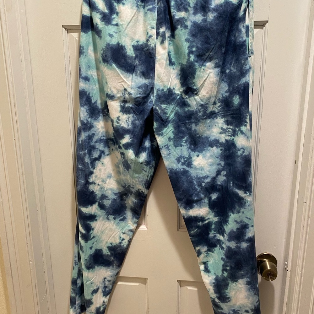 Blue Tie-Dye pajamas - Picture 2 of 2